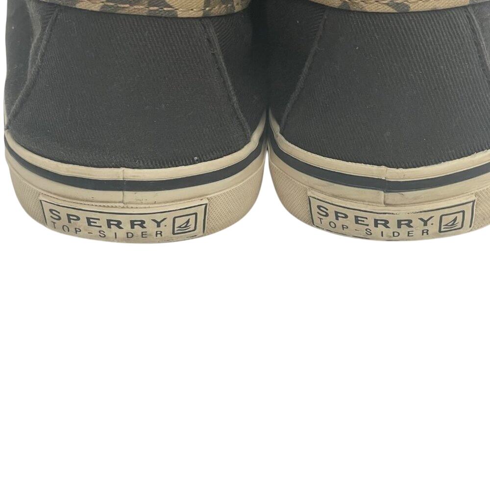Sperry Top Sider Cheetah Print Hi-Top Shoes Size 8M - Picture 9 of 10